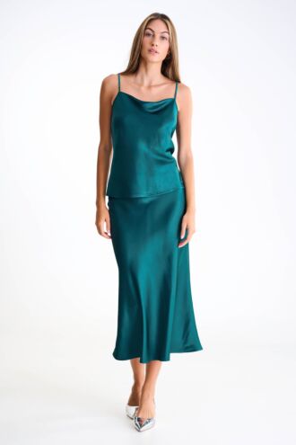 &raquo;Blue Lagoon&laquo; Maxi Skirt