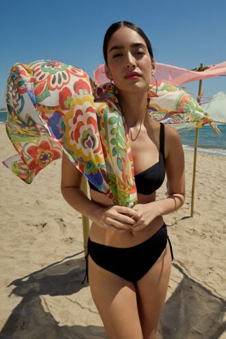 »Portofino« Drawstring Bikini Bottoms