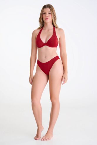 »Portofino« High Leg Brazilian Bikini Bottoms