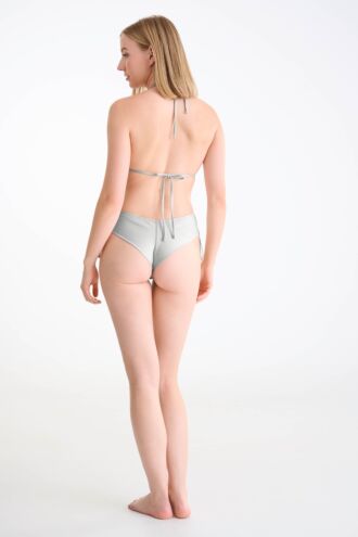 »Blue Lagoon« High Leg Brazilian Bikini Bottoms