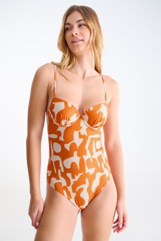 Jednodelni kupaći sa penastim korpicama »Aswan«