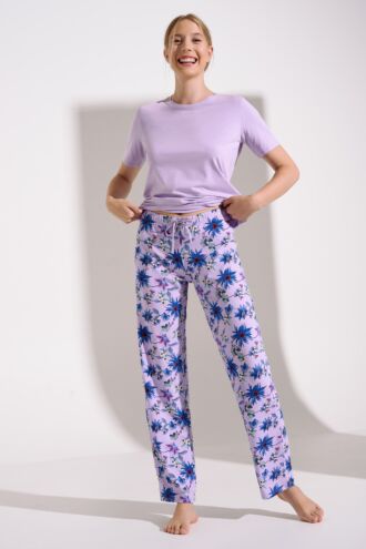 Pidžama sa majicom i dugim nogavicama »Flowers«
