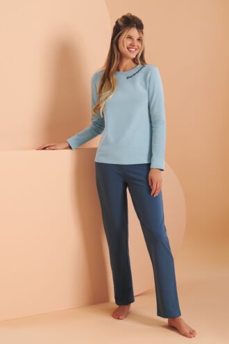 Pidžama sa majicom i dugim donjim delom »Delightful« - loungewear